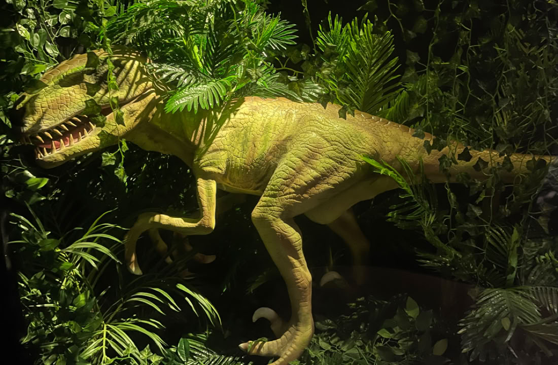 Hur såg dinosaurierna ut? Rekonstruktioner i naturlig storlek hos A World of Dinosaurs